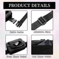 thumbnail image 2 of Doyogi Fanny Packs for Women,Belt Bag with 4 Zipper Pockets,Waterproof Crossbody Bag,Fashion Waist Packs with Adjustable Long Strap for Workout/Running/Yoga/Shopping/Hiking,Black, 2 of 7