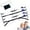4pc Clear, variant on Blue Ease Optics Glasses, Clear Automatic Zoom Reading Eyeglasses, Smart Look Far and Near Blue Glasses