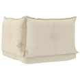 thumbnail image 3 of vidaXL Pallet Cushions 3 pcs Cream Fabric, 3 of 6