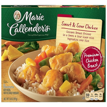 Marie Callender's Sweet & Sour Chicken, 14 oz - Walmart.com