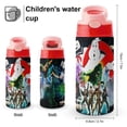 thumbnail image 2 of Kids Water Bottle with Straw - Ghostbusters 16.9 Oz Stainless Steel Travel Cup Vacuum Insulated Water Bottles for Boys Girls, 2 of 7