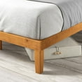 Zinus Night Therapy Rustic Pine Solid Wood Platform Bed, Assorted Sizes