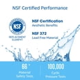 thumbnail image 2 of Filtro de agua para refrigerador AQUA CREST UKF8001 para Whirlpool, 2 of 7