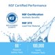 thumbnail image 2 of Filtro de agua para refrigerador AQUA CREST UKF8001 para Whirlpool, 2 of 7