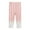 Pink, variant on Kovlvoll Toddler Girls Clothes Pajama Capris Fashion Solid Color Elastic Waist Lace Leg Comfy Loungewear Leggings Capri