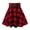 Red, variant on Flash Picks Sale Christmas Juebong Women Pleated Skirt Casual High Waist Mini Skirt Flare A-line Mini Skirt,Red,S