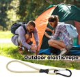 thumbnail image 4 of Outdoor Climbing Rope Heavy-duty Strap Strong Elastic Rope Lightweight Portable Widely Used Multifunctional Bungee Cord Camping Accessories Carabiner, 4 of 8