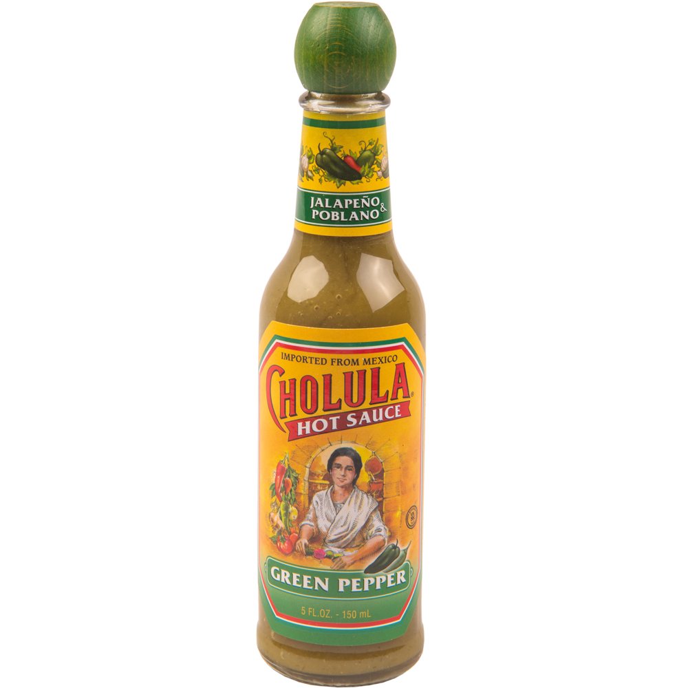 Cholula Green Pepper Hot Sauce, 5 fl oz
