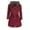 Red, variant on Wyzesi Blazer for Women Business Casual Petite Plus Size Women Light Jacket Active Outdoor Trench Windbreaker Coat with Hood Lightweight Plus Size for Girls Blazer for Women Casual Petite