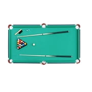 RACK Crux 55 in Folding Billiard/Pool Table (Green)