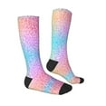 thumbnail image 3 of Balery Colorful Glitters Fun Novelty Socks Men'S Women'S Crew Socks Funny Crazy Novelty Socks Quirky And Cool Socks, 3 of 9