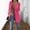 Hot Pink, variant on Idoravan Cardigans for Women Spring Women Autumn Winter Long Sleeve Office Coat Cardigans Suit Long Jacket