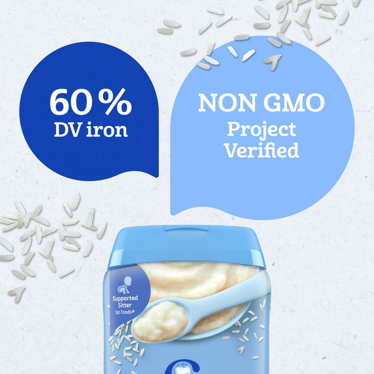 Gerber Stage Baby Food, Baby Rice Cereal, Gerber Cereal For Baby