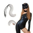 thumbnail image 2 of 1 unidad colgante de cola de animal 3D para mujer con pompones y cola peluda de moda de 50 cm para Halloween, 2 of 5