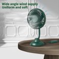 thumbnail image 3 of Portable Mini Car Fan Powerful Silent Fan 3 Speeds Settings 360° Rotation Car Desk Fan, 3 of 8