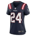 thumbnail image 2 of Women's Nike Joshuah Bledsoe Navy New England Patriots Game Jersey, 2 of 4