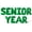 Green, variant on Letter Balloons - SENIOR YEAR 16" Inch Alphabet Letters Foil Mylar Balloon Senior Night Party Banner (Gold)