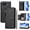 YB01, variant on Zipper Wallet Phone Case for T-Mobile Revvl 8/T Phone 3,PU Leather Flip Cover with 7 Card Slots,Magnetic Closure, Kickstand, Wrist Strap, Compatible Shockproof Case.C01