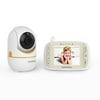 Baby Monitor HelloBaby 3.2" Video Baby Monitor with Remote Pan-Tilt-Zoom Camera, Night Vision, 2-Way Talk, HB65gld