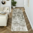 thumbnail image 2 of Luxe Weavers Euston Collection Abstract Area Rug 7680 Beige 2x7, 2 of 8