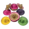 Bulk Assorted Color Sombreros, Apparel Accessories, Cinco de Mayo, 72 Pieces