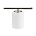 thumbnail image 5 of Replay Collection Six-Light Traditional Polished Nickel Etched White Glass Bath Vanity Light, 5 of 10