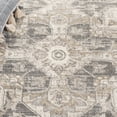 thumbnail image 6 of SAFAVIEH Brentwood Salah Oriental Runner Rug, Cream/Gray, 2' x 10', 6 of 11