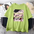 thumbnail image 1 of Japanese Anime Jujutsu Kaisen short sleeve Women T-shirtpangjing, 1 of 4