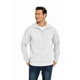 thumbnail image 5 of Pinspark Men's Quarter Zip Pullover Sweatshirts Mock Neck Casual Long Sleeve Fall Winter Warm Fleece Cotton Sweatshirt, 5 of 7