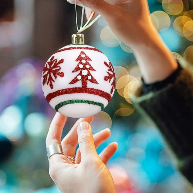 Christmas Set Christmas Hanging Festive Atmosphere Christmas Christmas Decoration Easter Eggs Hanging Clear Thread for Lighted Hanging Christmas Decorations Doorway Beads for Kids Room Decorated Eggs