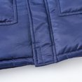 thumbnail image 4 of Boys Winter Hooded Parka Jacket with Faux Fur Trim Detachable Hood Zipper Closure Multiple Pockets Windproof Outerwear, 4 of 7