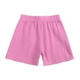 thumbnail image 6 of Wdgfv Toddler Boys Girls Summer 2 Piece Tracksuit Outfit Set Short Sleeve Tee and Shorts Pink 2-3 Years, 6 of 8