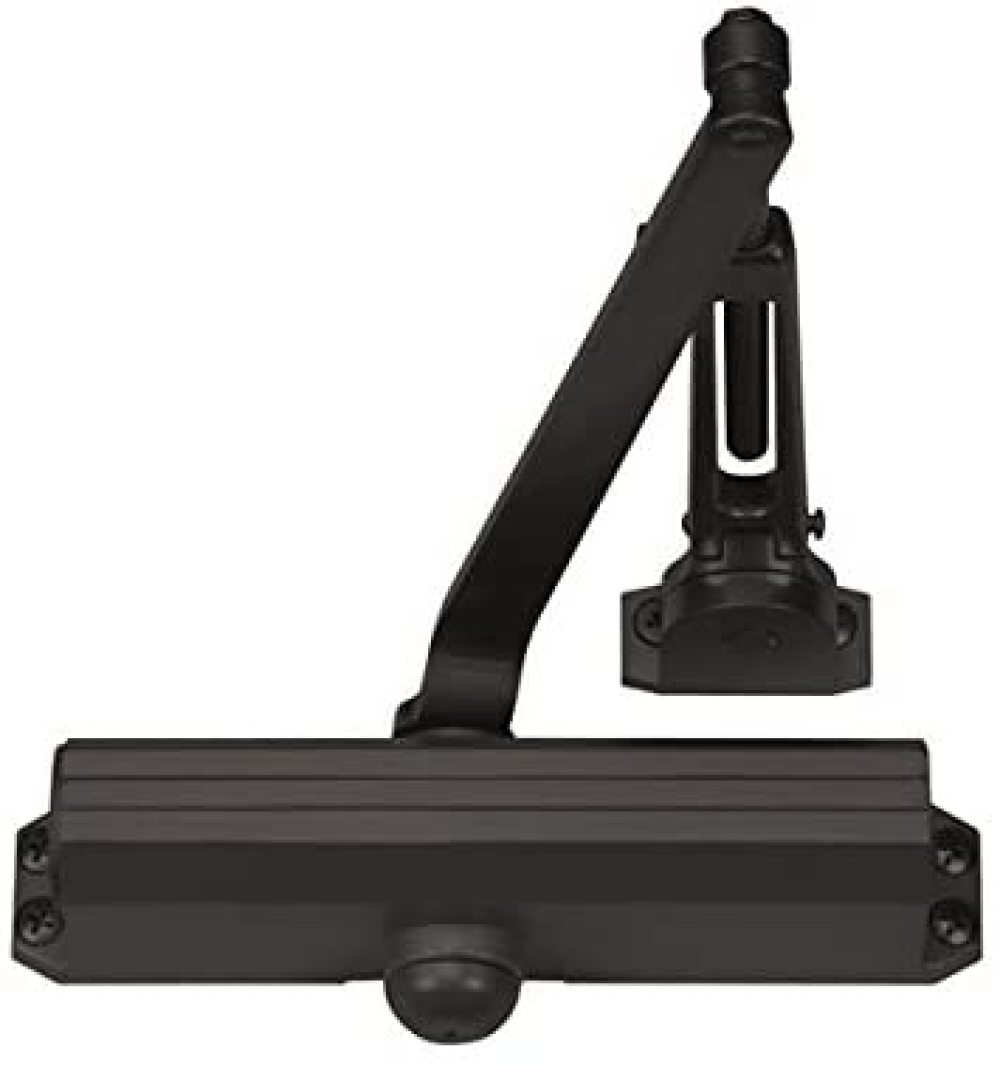 "Norton 1601H 690 1601 Series Adjustable Hold Open 1 Door Closer, Satin Aluminum"