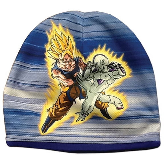 Beanie - Dragon Ball Z - Super Saiyan Goku Vs. Frieza Cap Hat Anime ge88101