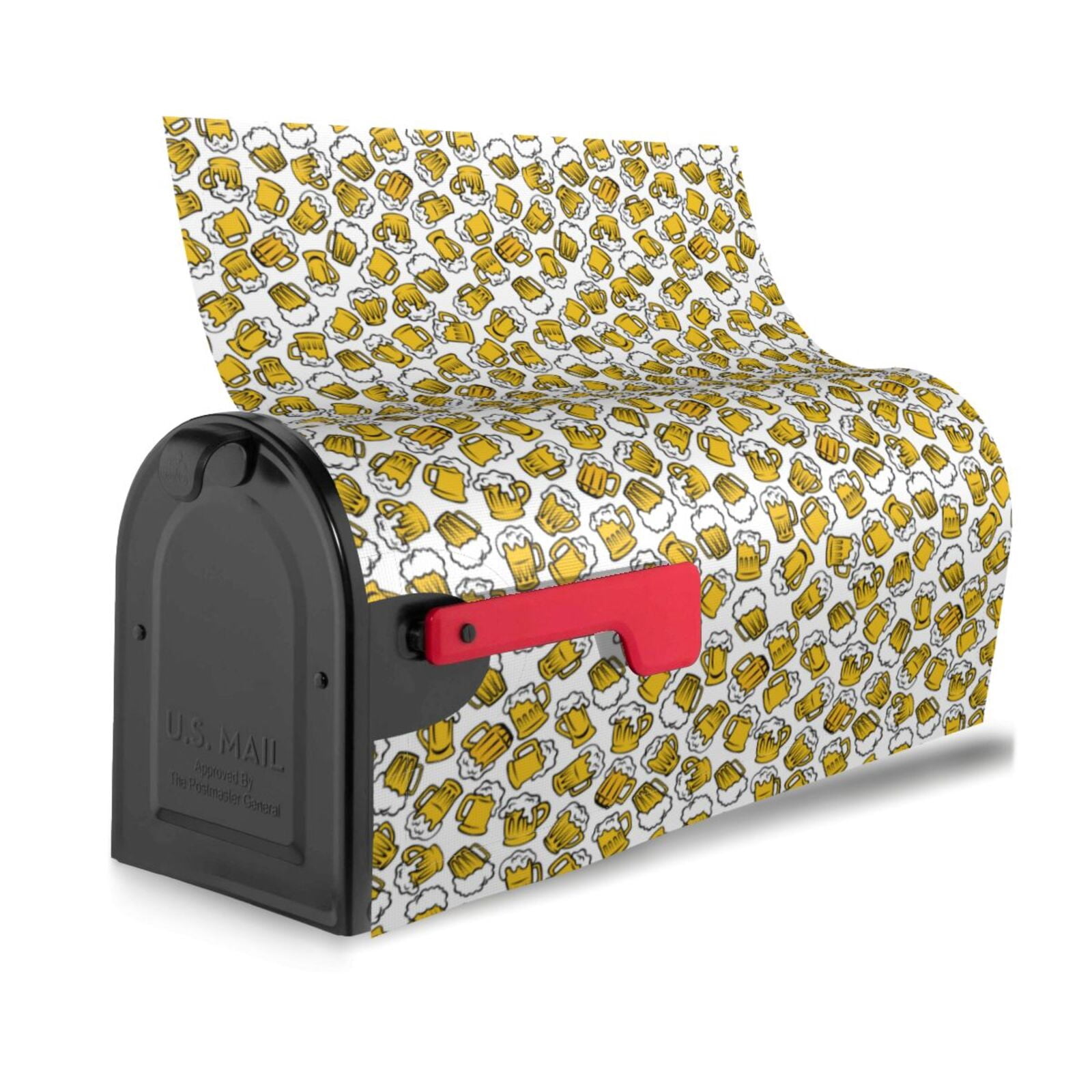 Kdxio Magnetic Mailbox Cover 21x18 in Mailbox Cover Outdoor Decoration Holiday Mailbox Covers for Home Garden Yard-21x18 in