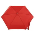 thumbnail image 3 of Totes Recycled Canopy One-Touch Auto Open Ultra Compact Mini Travel Rain Umbrella with Carrying Case Red, 3 of 3