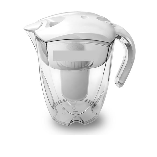 3.5L Mineral Alkaline Water Pitcher Filter Ionizer - 400L Long-Life Filters - Purifier Filtration System - pH Alkalizer ,Easy to Install