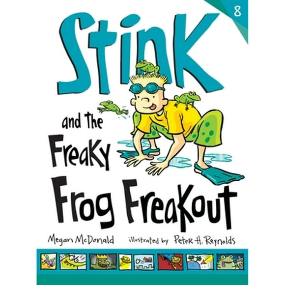 Pre-Owned Stink and the Freaky Frog Freakout (Hardcover 9780763661403) by Megan McDonald
