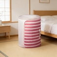 thumbnail image 4 of EGNMCR Organization and Storage, Storage Bins, Storage Containers Cylindrical Roll Up Quilt Storage Bag With Zipper Bedding Organizer Large Capacity Space Saving Bag For Comforter Blanket the Storage, 4 of 5