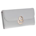 thumbnail image 1 of Cartera de embrague para mujer para mujer, tarjetero rgo, monedero, bolso Gris Sunnimix Bolso de señora Card Holder Case, 1 of 8