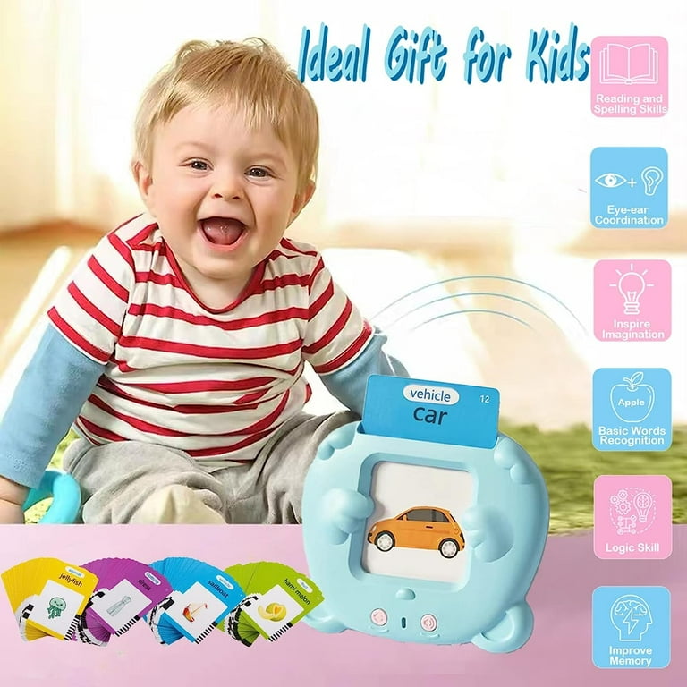 Interactive Talking Flash Cards for Toddlers 2 6 224 Sight Words Learning Toys Speech Therapy Toys Walmart