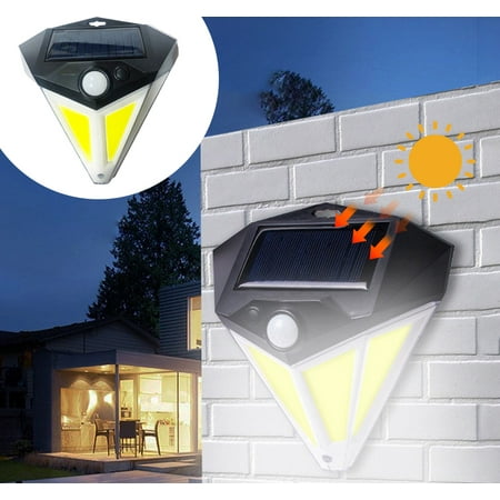 

Solar Outdoor Lights Solar Outdoor Lights Motion Sensor Solar Powered Lights IP65 3 Modes Wall Security Lights For Fence Yard Garden Patio Front Door Daily Solar Lights Outdoor Lighting