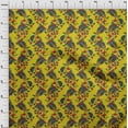 thumbnail image 3 of oneOone Cotton Cambric Fabric Leaves|Floral & Paisley Block Fabric Prints By Yard 56 Inch Wide, 3 of 4