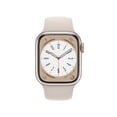 thumbnail image 2 of Reacondicionado Reloj inteligente Apple Watch Serie 8 con GPS de 41 mm - Starlight, 2 of 6