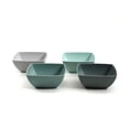 thumbnail image 1 of Juego de Tazones de Melamina 4 PZS 15 CM Multicolor Cuadrados JAYSON 15, 1 of 3