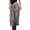 Grey, variant on Sngxgn Women's Trim High Waist Fishtail Bodycon Long Skirt(Coffee,XL)