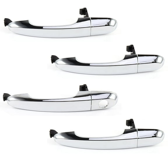 ECCPP Door Handles Exterior Outside Outer Driver Passneger Side for 2011-2014 for Kia Sorento(4pcs)