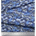 thumbnail image 2 of Soimoi Crepe Silk Fabric Two Tone Camouflage Decor Fabric Printed Yard 42 Inch Wide, 2 of 3