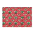 thumbnail image 2 of IAUYY Set of 2 Inch Bath Mat Thick Soft Plush Shower Mat TPR Backing Material Non Slip Bath Mats for Bathroom for Tub Shower Hotel Christmas Stick Cookies, 2 of 9