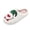 Red, variant on Christmas Slippers for Women Comfortable Warm Plush Casual Indoor Versatile Backless Non Slip Slippers Fashion Close Toe Fleece Lined Platform Slip On Shoes
